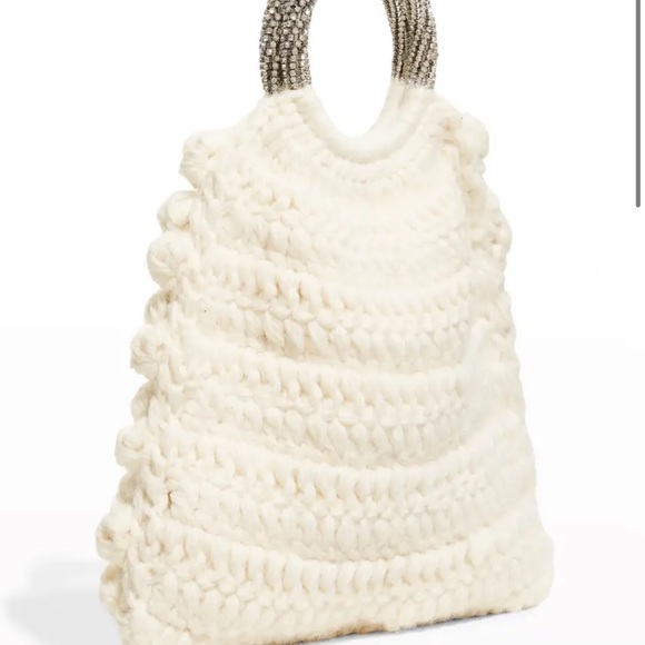 Gedebe Ivory Sachet Crochet Handbag - Picture 4 of 8